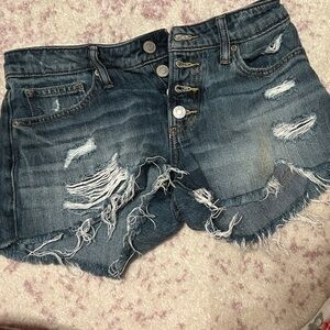 Lucky Brand Distressed Denim Women Shorts